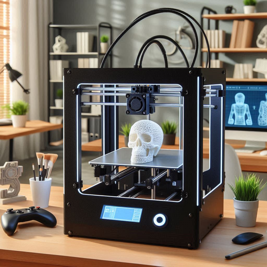 3D printer Ender 3 S1 in an office environment printing a model.png